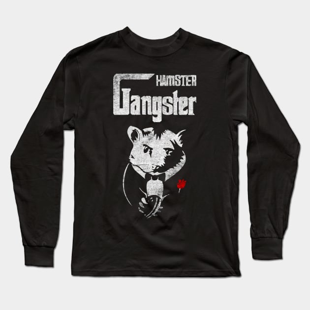 Hamster Gangster Long Sleeve T-Shirt by GoatKlan